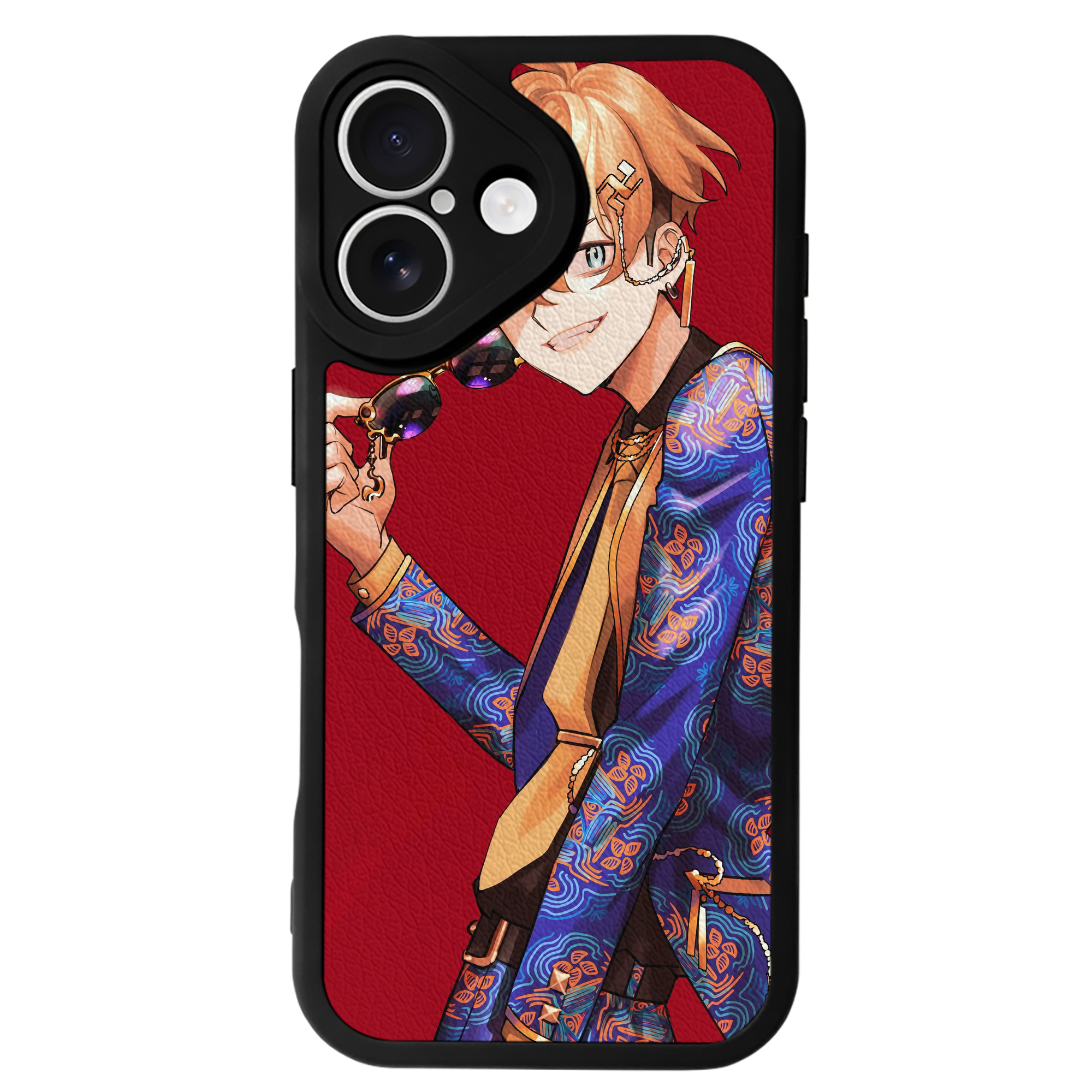 （画像用） 東京リベンジャーズ Tokyo Revengers 【iPhone 16シリーズ対応】シリコンスマホケース（レザー調） 材質：シリコン